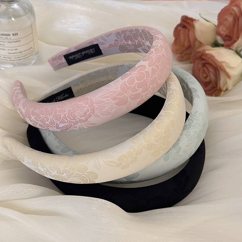 Bandeaux en éponge de fleurs d - Embroidery Rose avis et prix